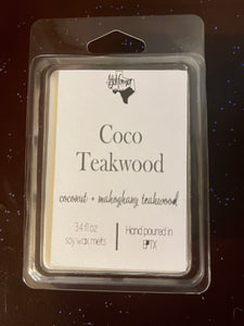 Coco Teakwood Wax Melt