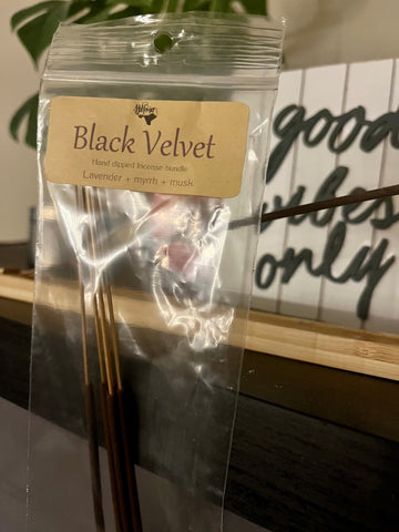 Black Velvet Incense Bundle