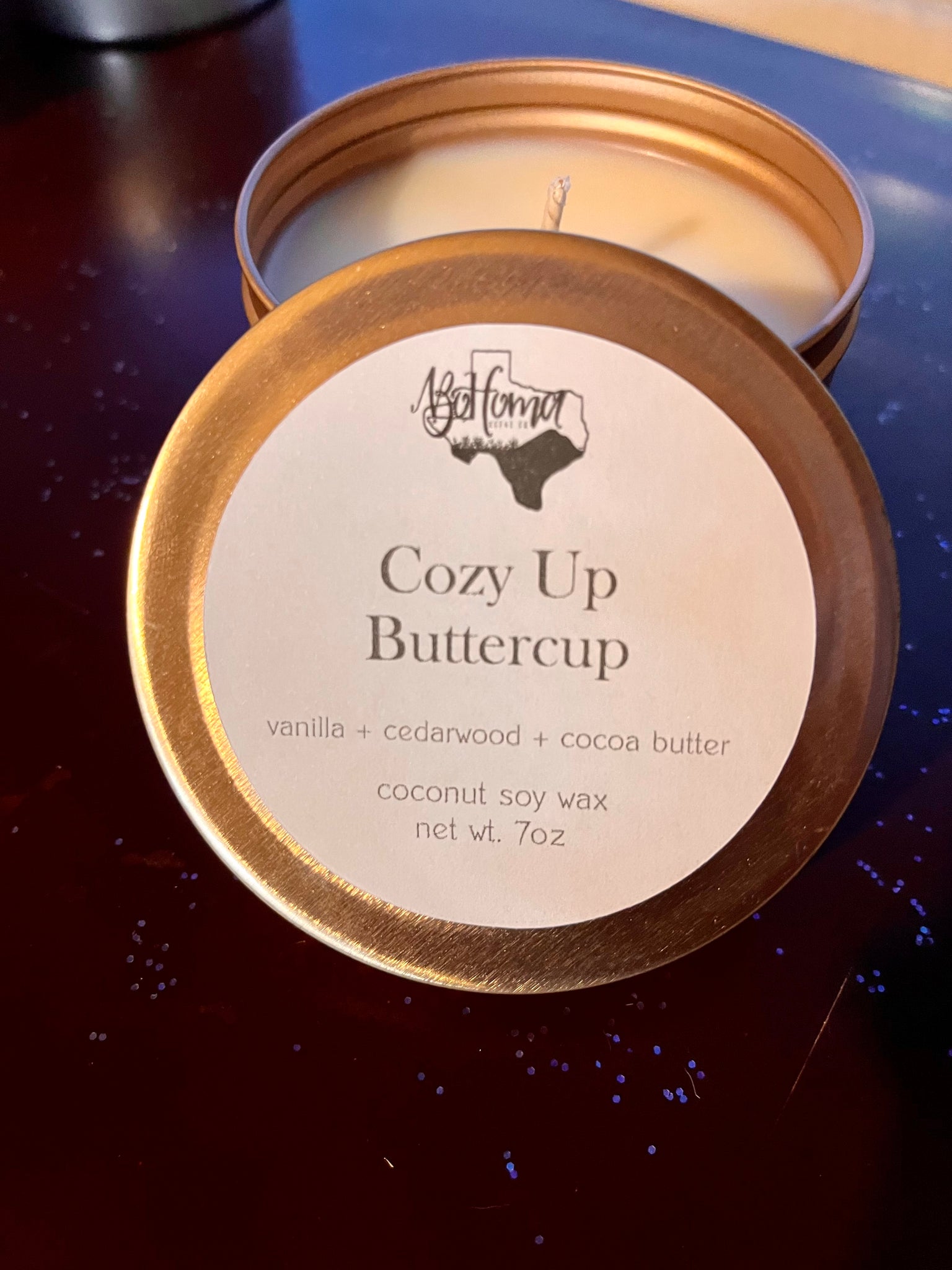 Cozy Up Buttercup - 7oz candle