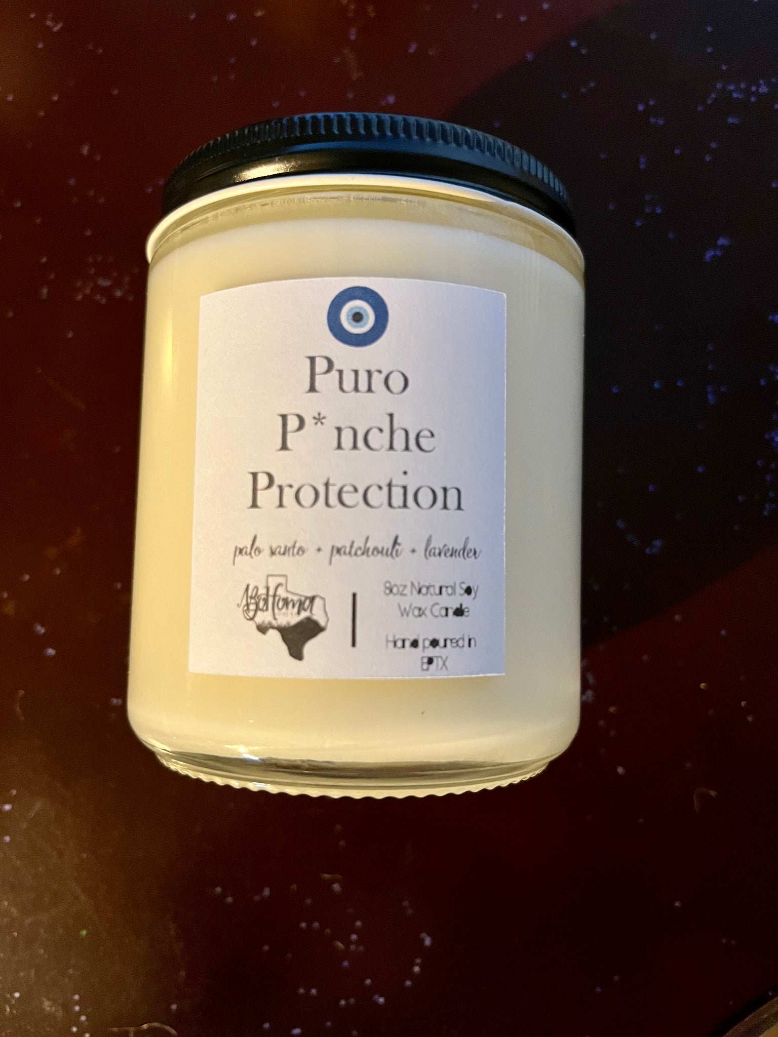 Puro P*nche Protection 8oz Candle